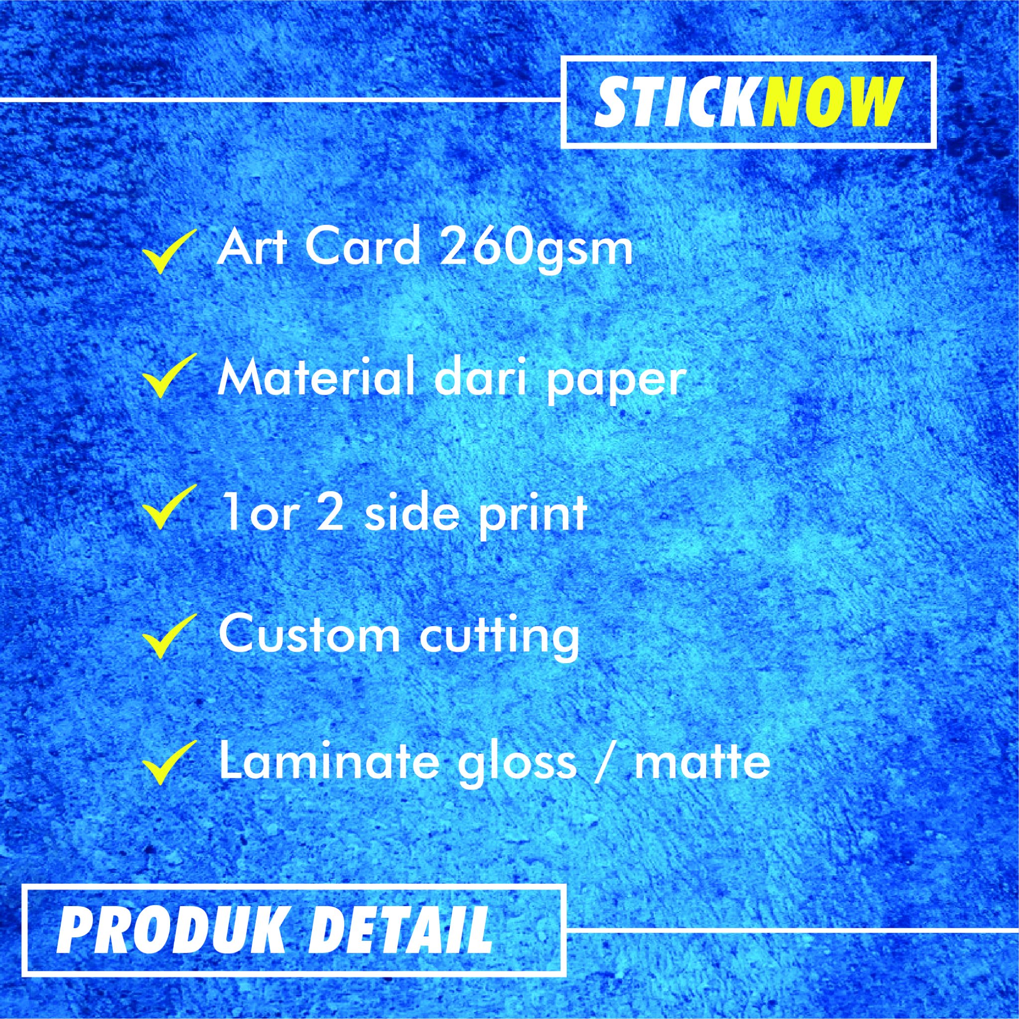 Business Card Express STICKNOW