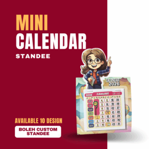 KALENDAR STANDEE CUTE